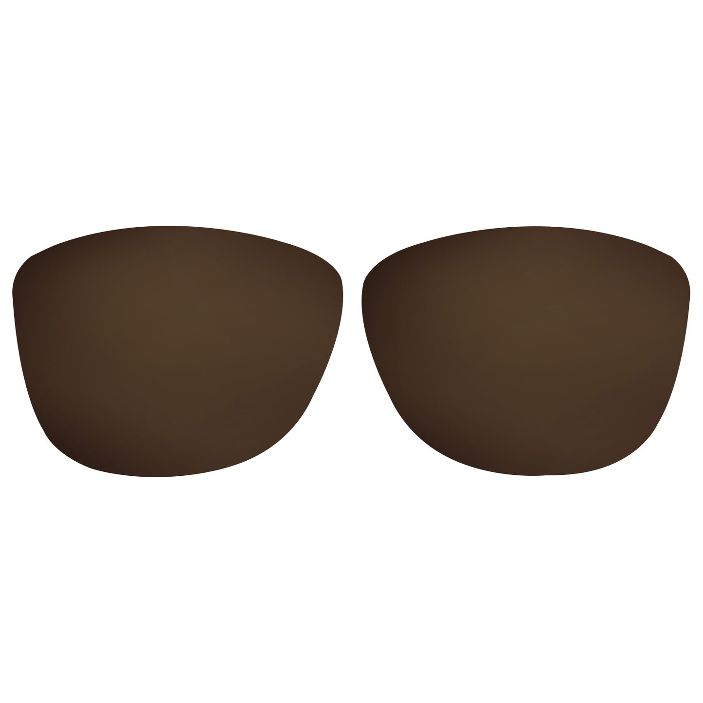 Ray-Ban RB2168 50mm Replacement Lenses by FunReplace Brown Polarized