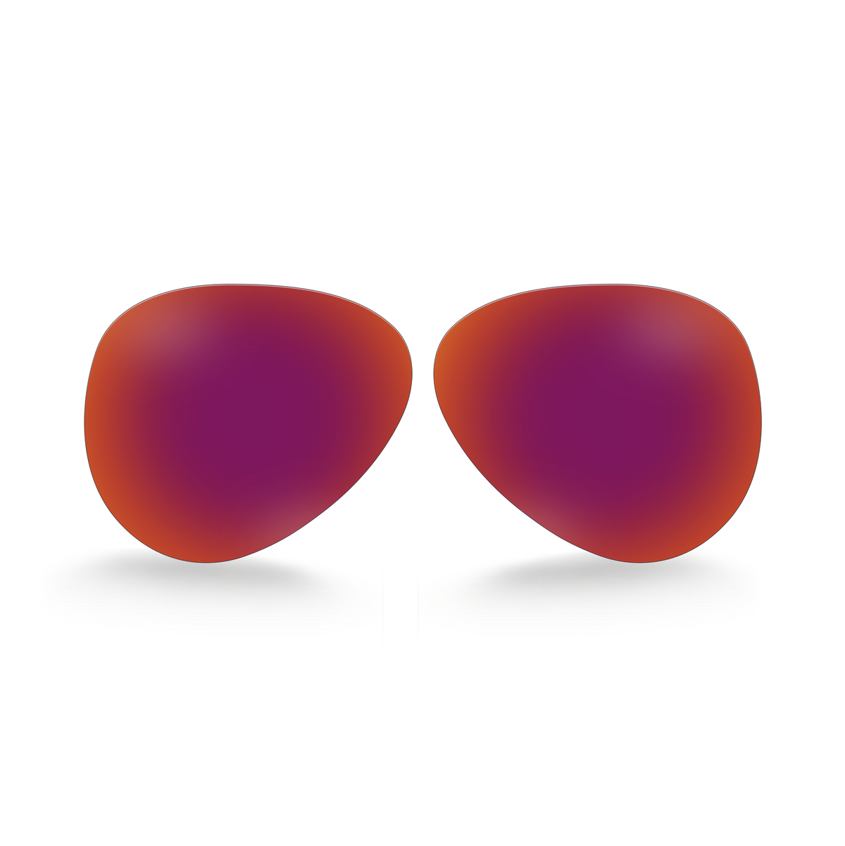 Ray-Ban Aviator RB3026 62mm Replacement Lenses by FunReplace