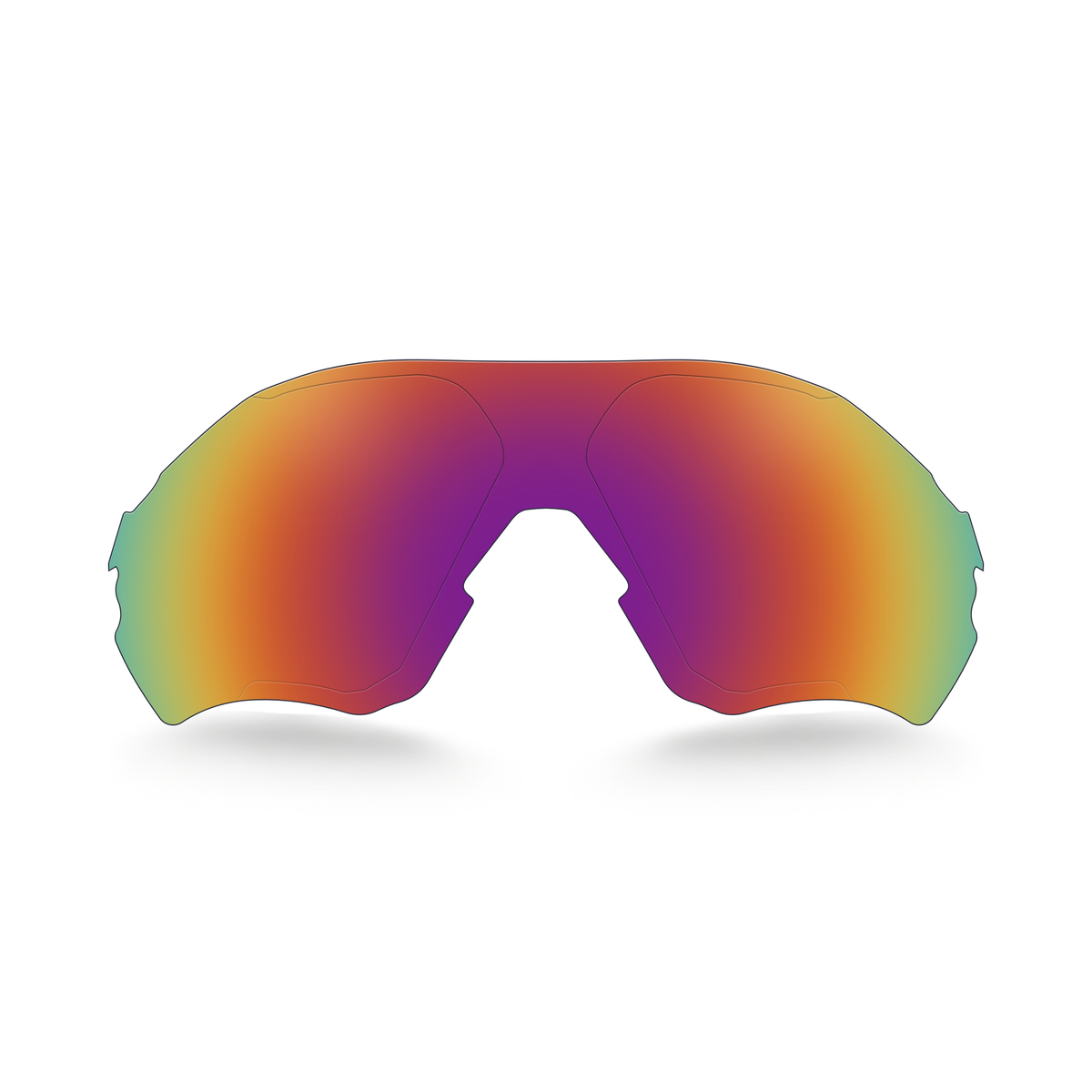 Oakley EVZero Range OO9327 Replacement Lenses by FunReplace