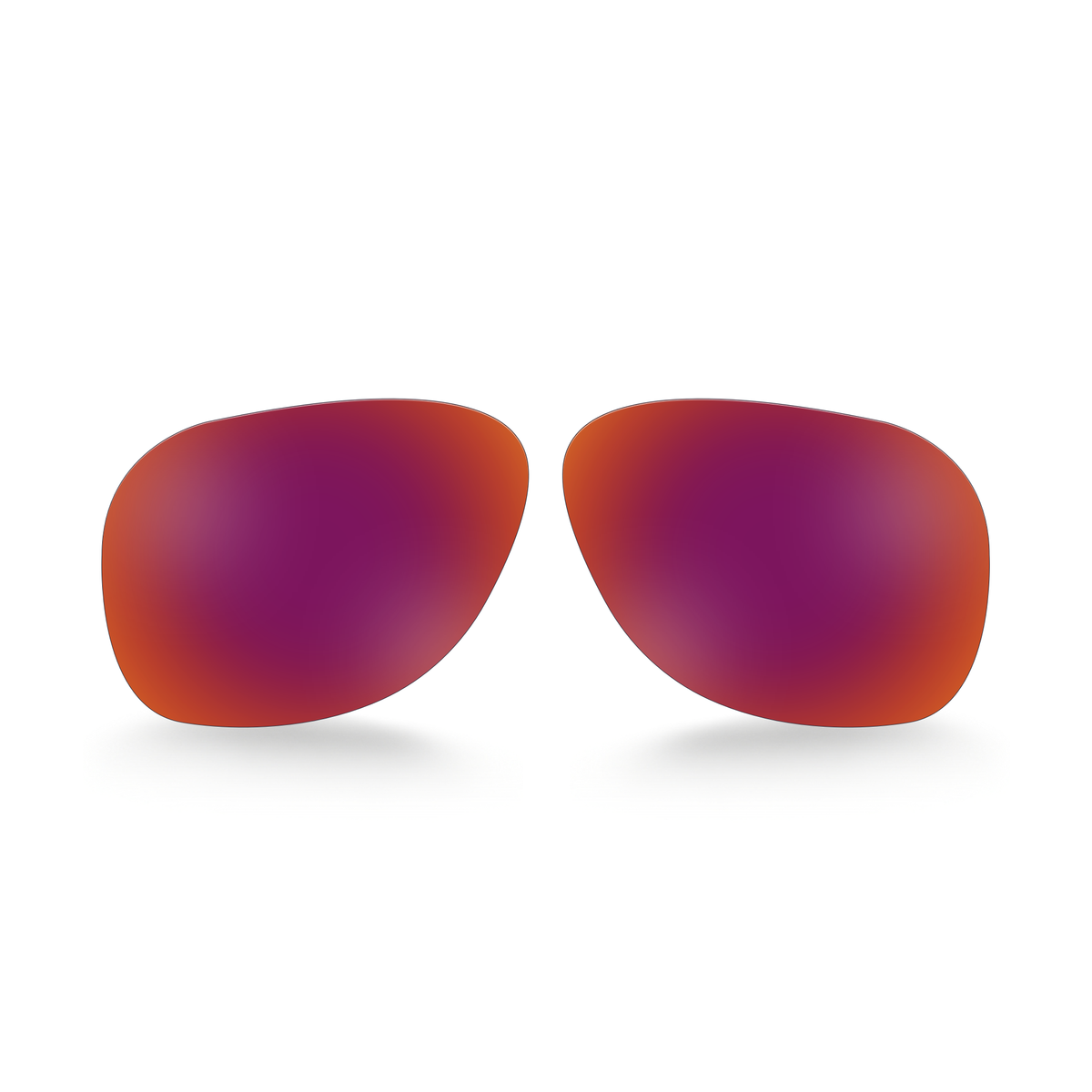 Ran-Ban Stories Wayfarer L RW4004 53mm Replacement Lenses by FunReplace