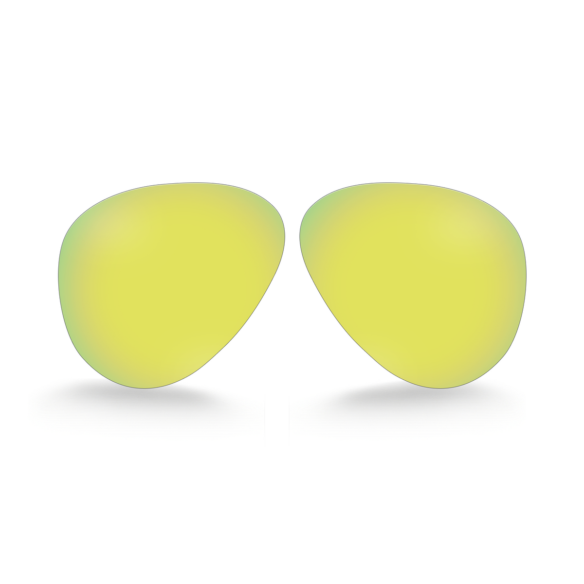Ray-Ban Aviator RB3025 55mm Replacement Lenses by FunReplace