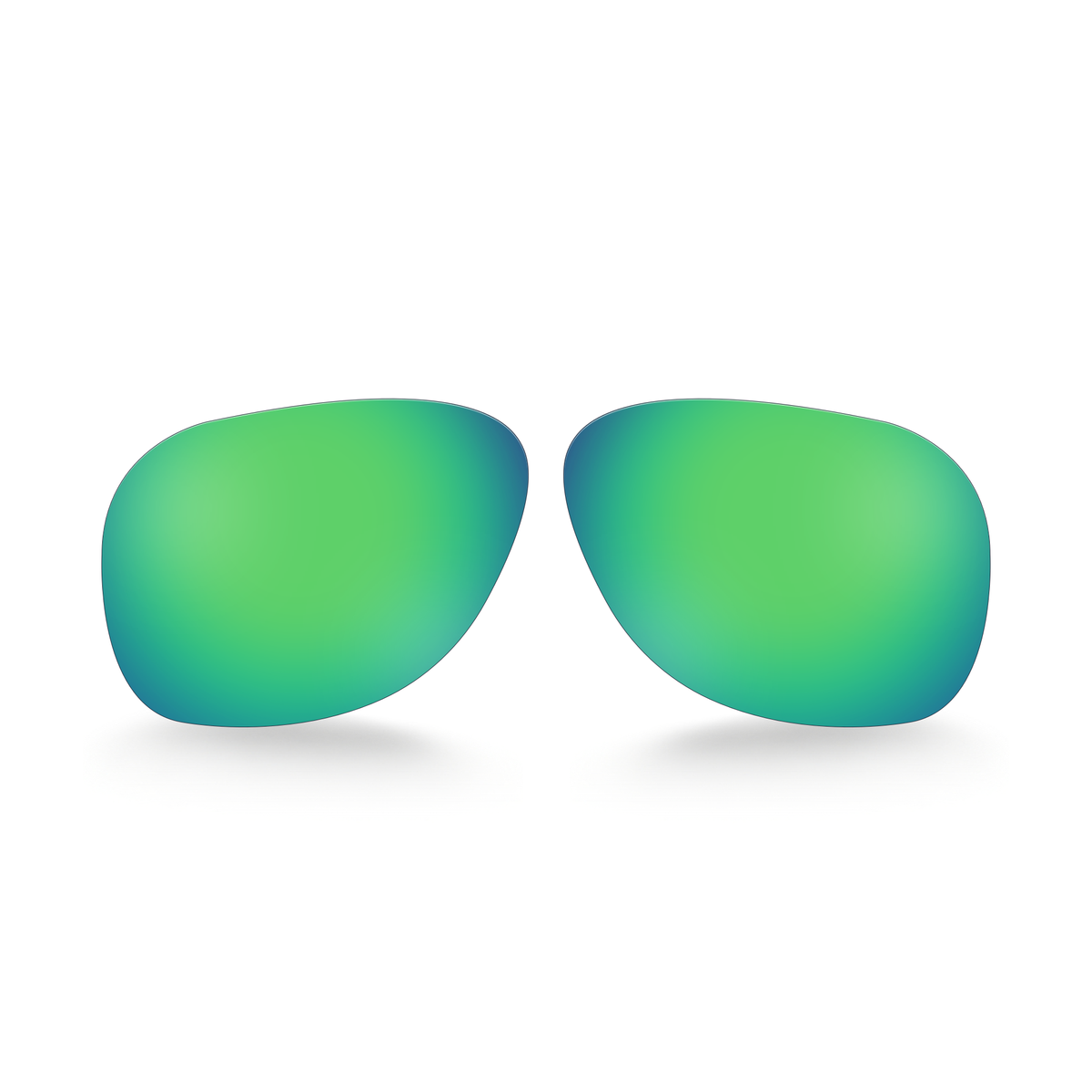Ran-Ban Stories Wayfarer L RW4004 53mm Replacement Lenses by FunReplace