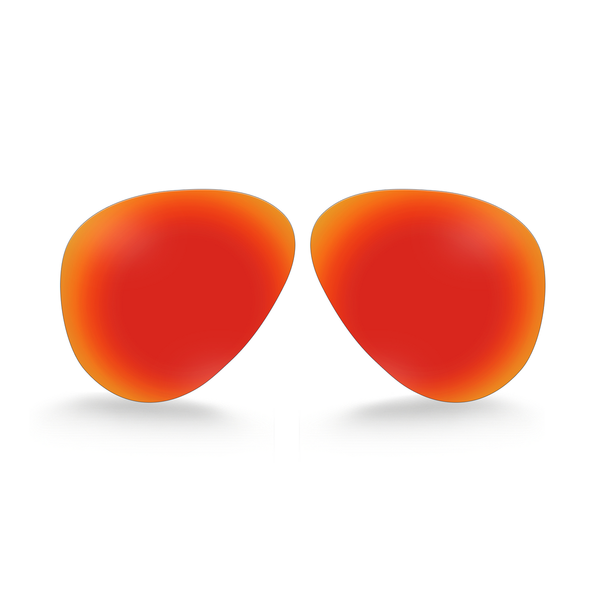 Ray-Ban Aviator RB3025 55mm Replacement Lenses by FunReplace