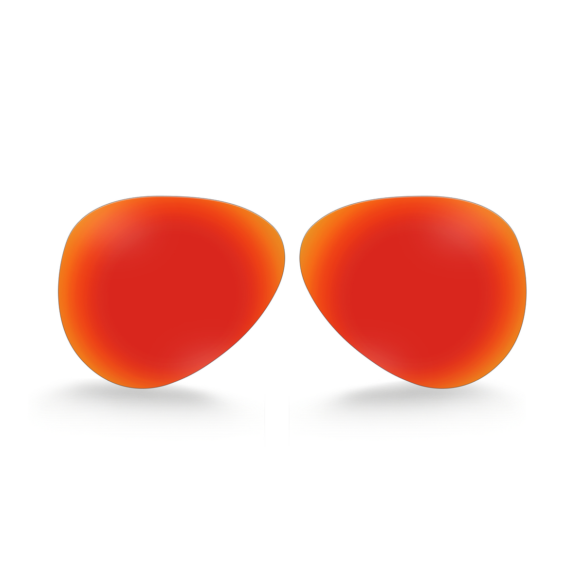 Ray-Ban Aviator RB3026 62mm Replacement Lenses by FunReplace