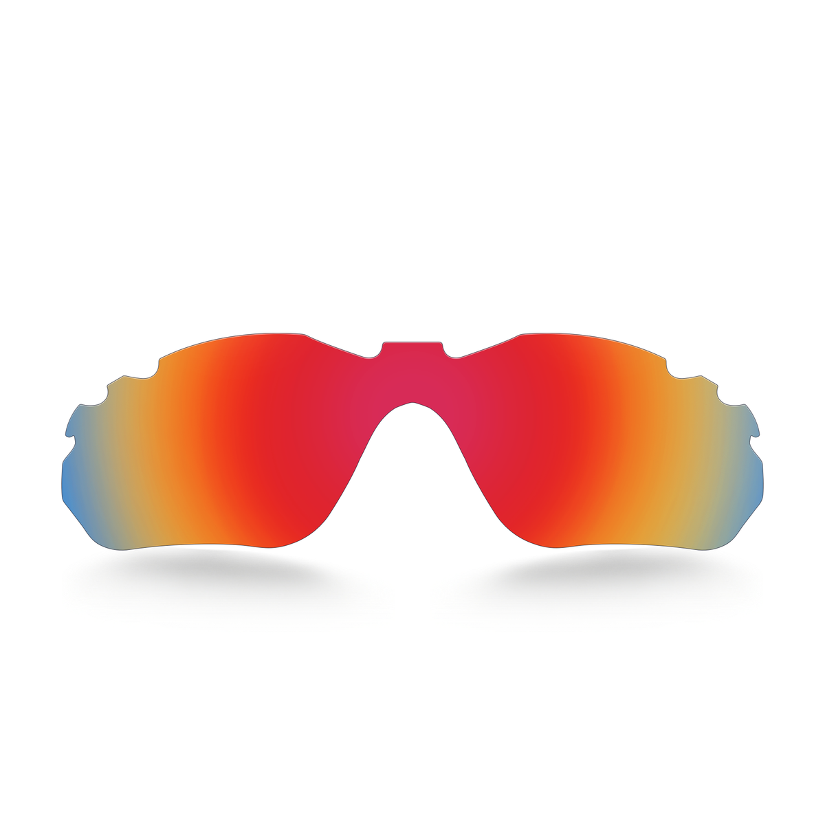 Oakley Radar Edge OO9184 (Vented) Replacement Lenses by FunReplace