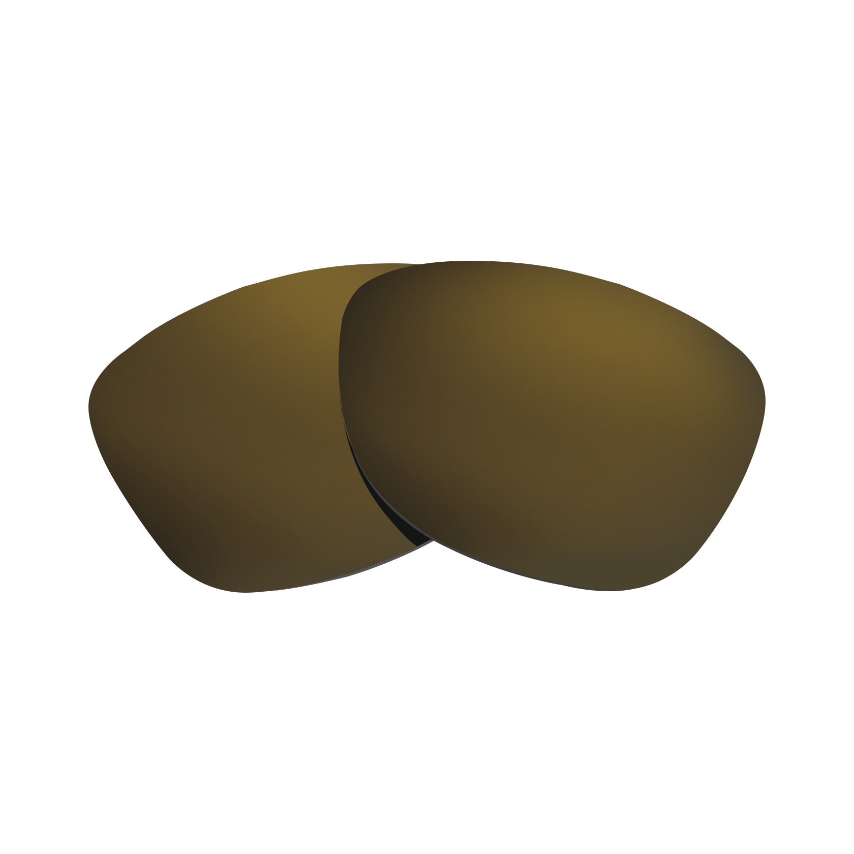 Oakley Tinfoil Carbon OO6018 replacement lenses by funreplace Bronze Gold mirrored polarized