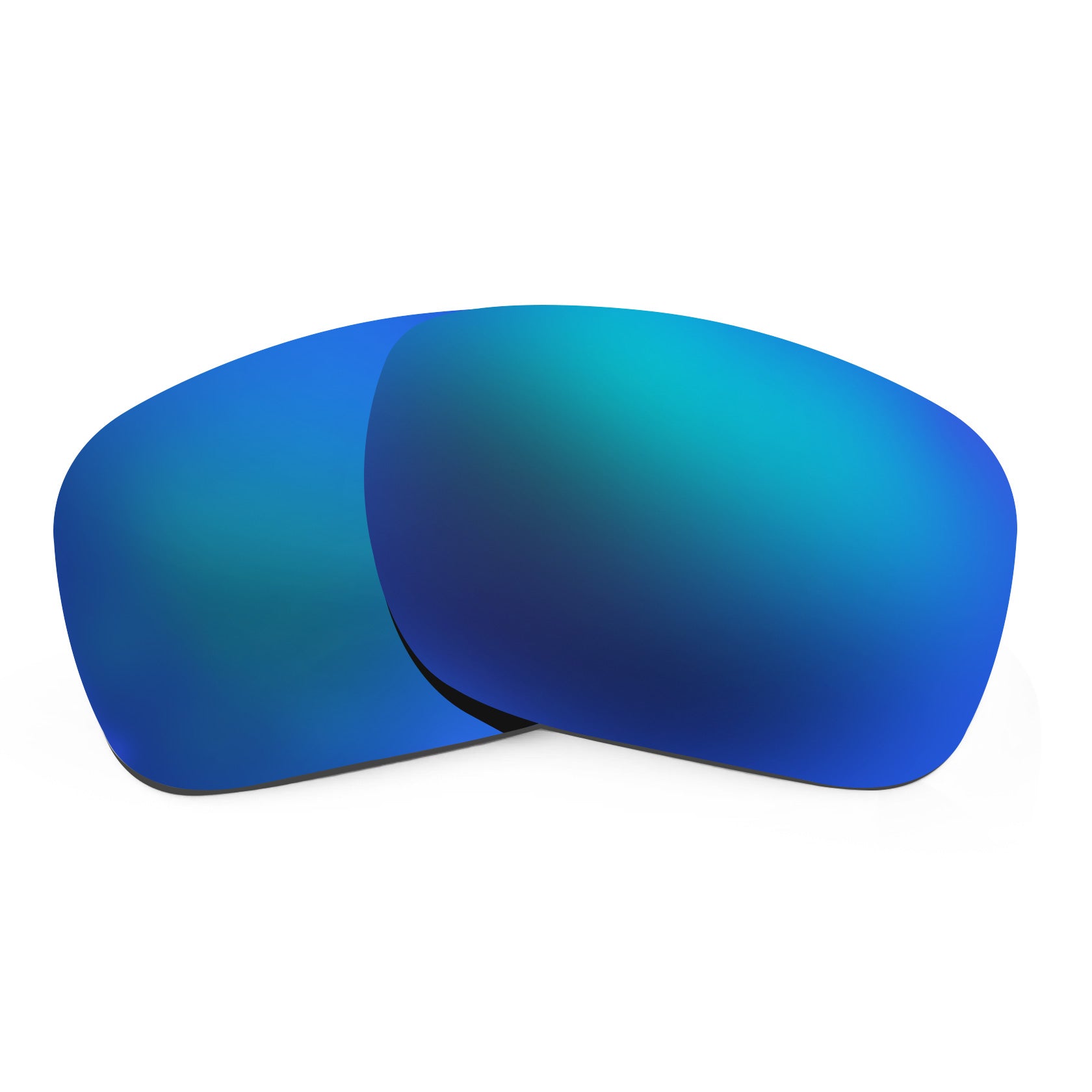 Oakley Nanowire 4.0 replacement lenses by funreplace Arctic Blue mirrored polarized