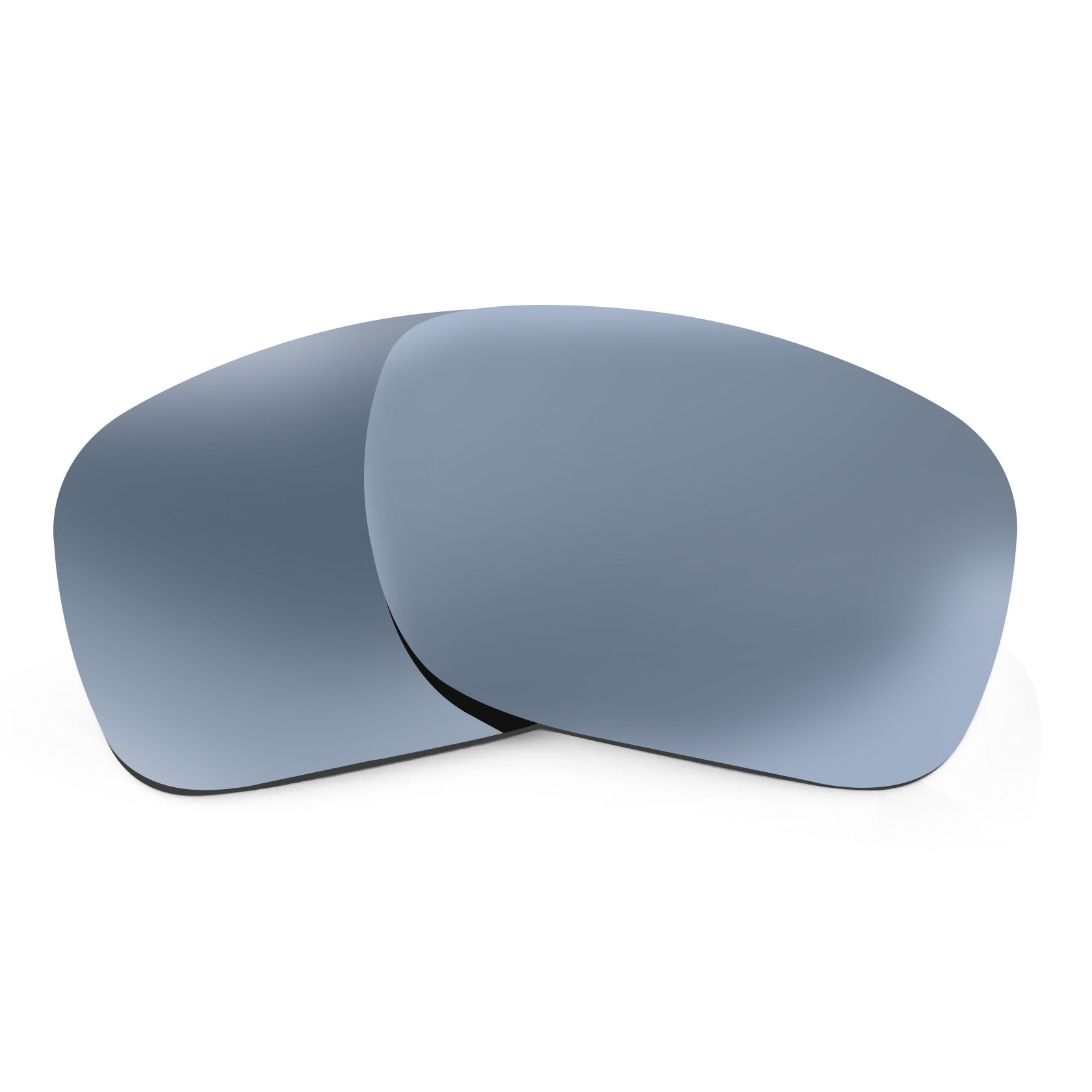 Oakley Nanowire 4.0 replacement lenses by funreplace Titanium Silver mirrored polarized