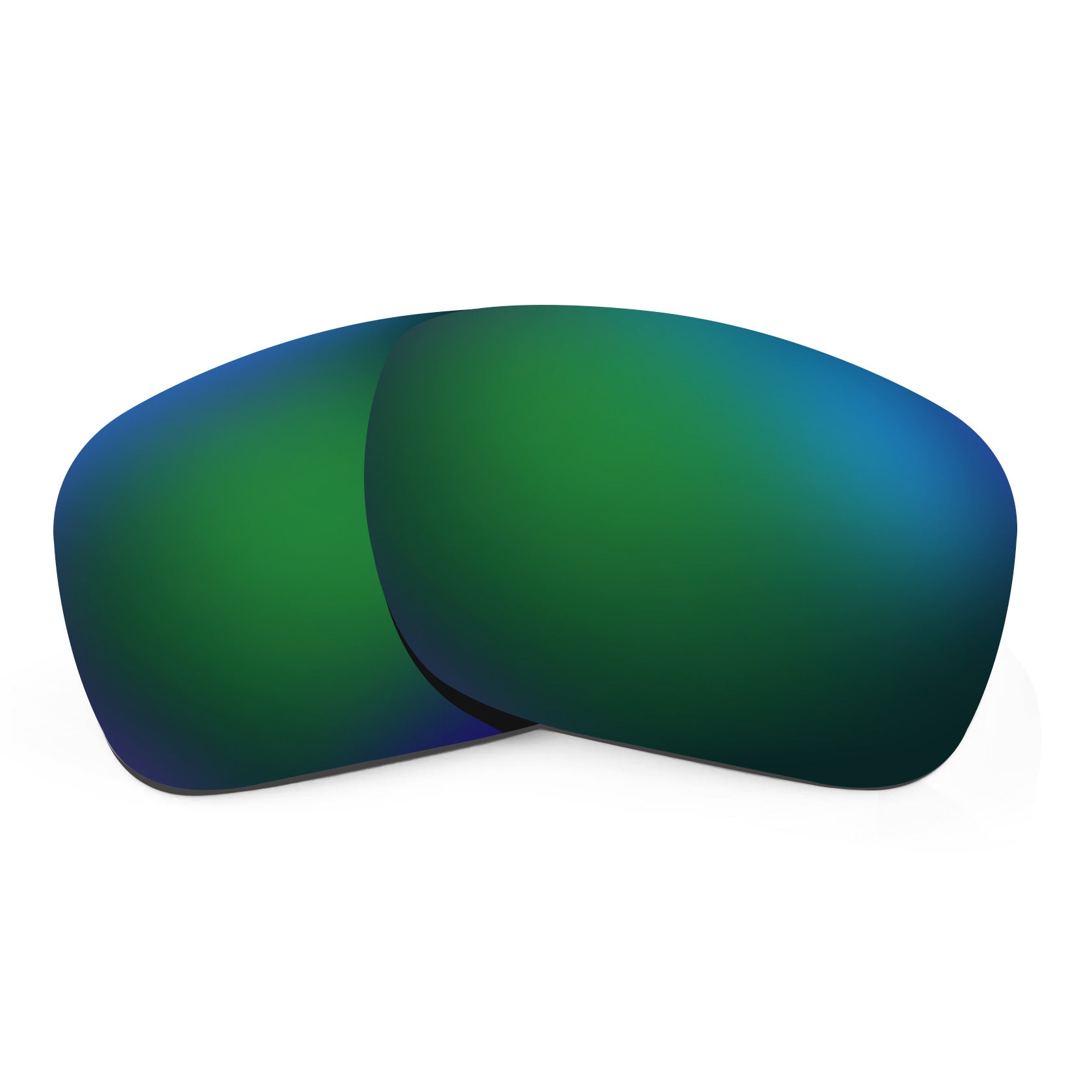 Oakley Nanowire 4.0 replacement lenses by funreplace Emerald Green mirrored polarized