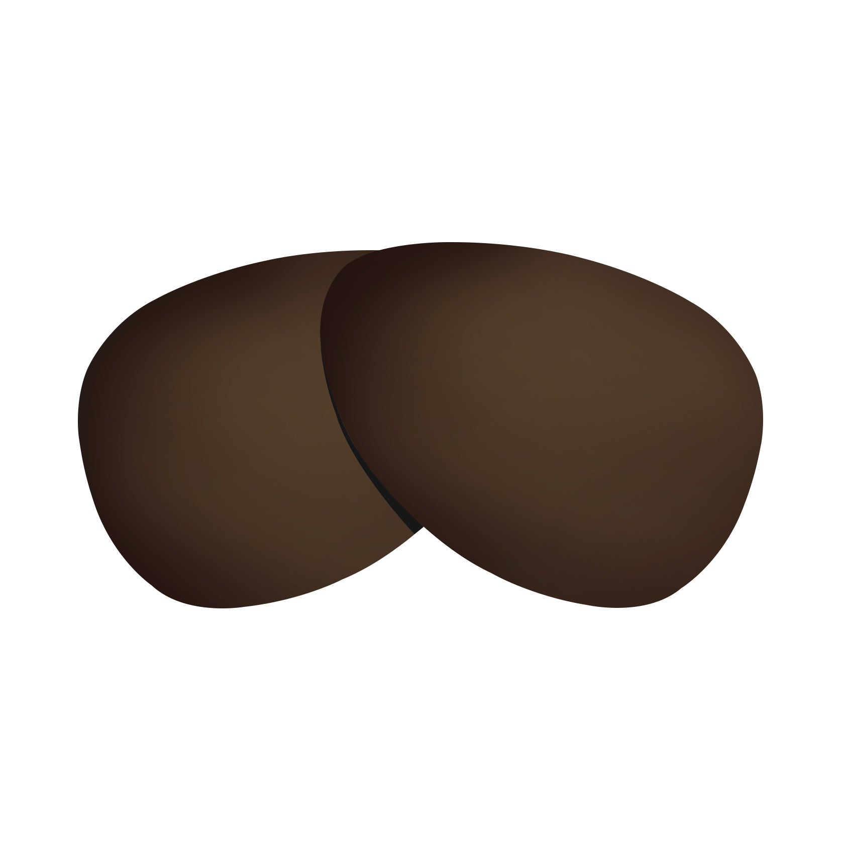 Ray-Ban Cats 1000 RB4126 56mm Replacement Lenses by FunReplace Brown Polarized