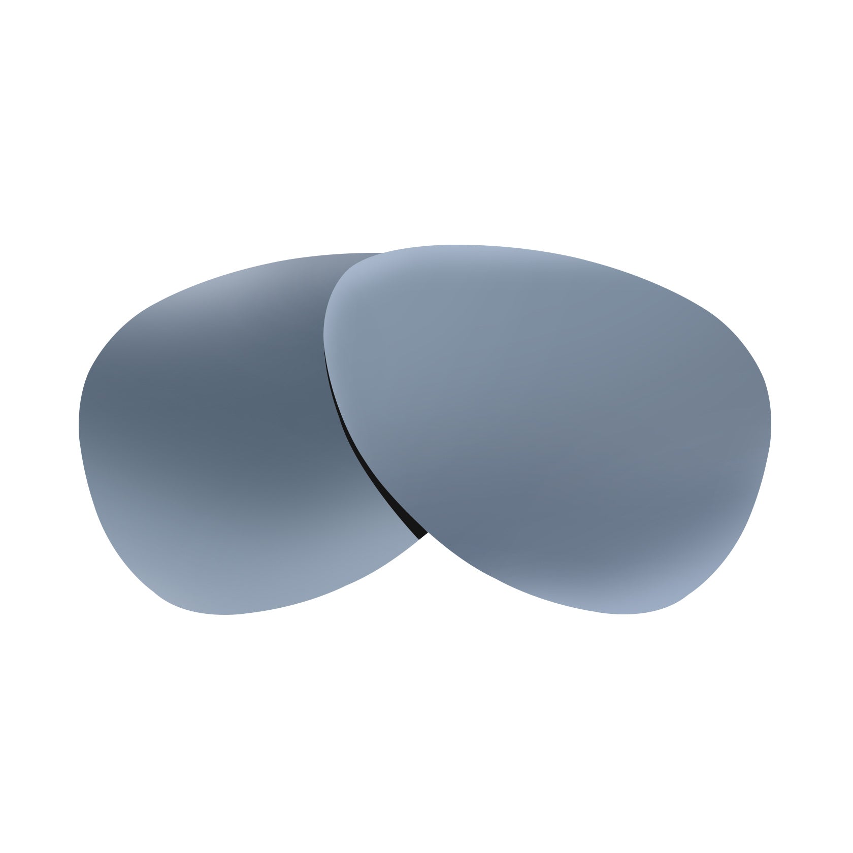 Electric K.O Replacement Lenses by FunReplace Silver Mirrored Polarized
