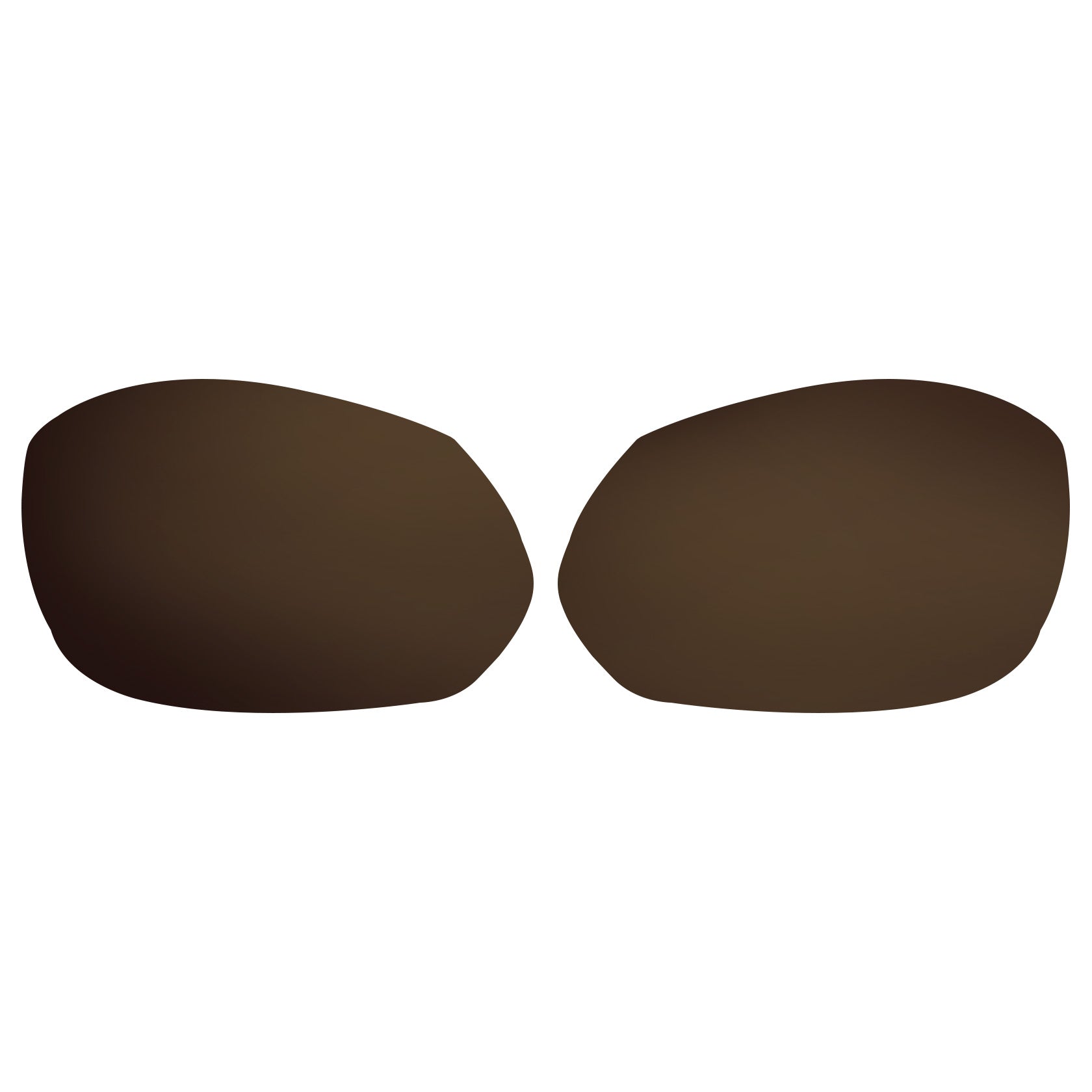 Oakley X-Metal Juliet Pro Replacement Lenses by Funreplace Brown Polarized