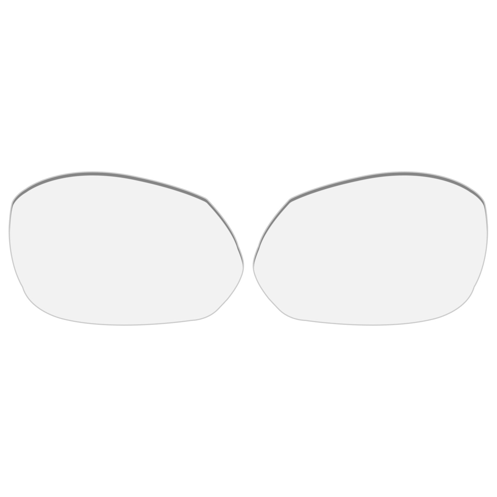 Oakley X-Metal Juliet Pro Replacement Lenses by Funreplace Clear Replacement Lenses