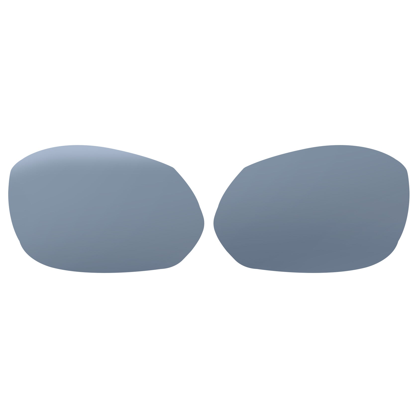 Oakley X-Metal Juliet Pro Replacement Lenses by Funreplace Silver Mirrored Polarized