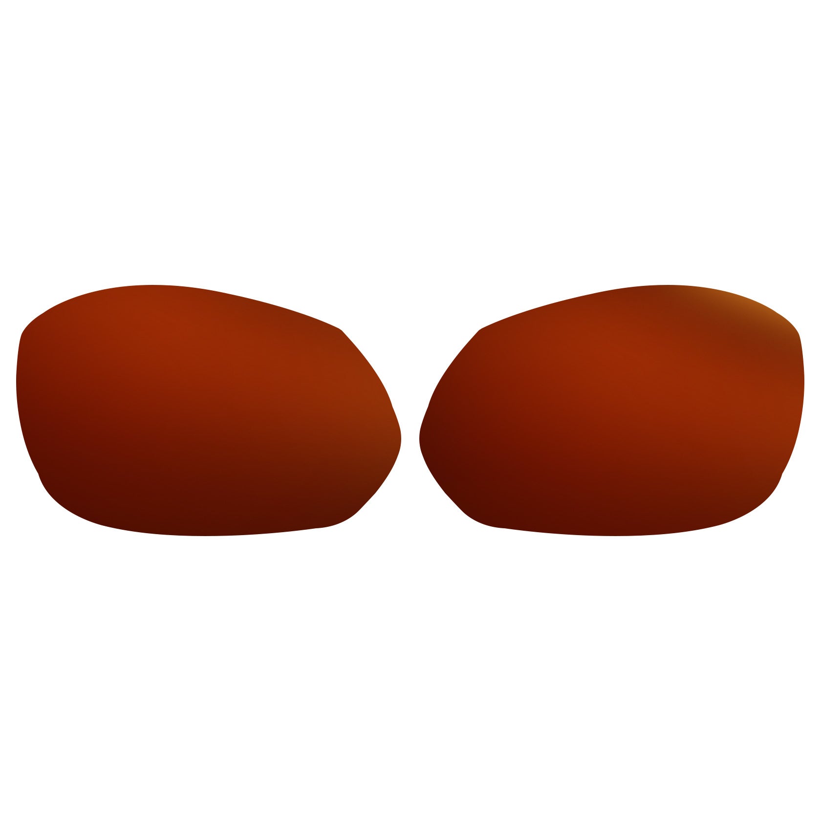 Oakley X-Metal Juliet Pro Replacement Lenses by Funreplace Dark Red Mirrored Polarized