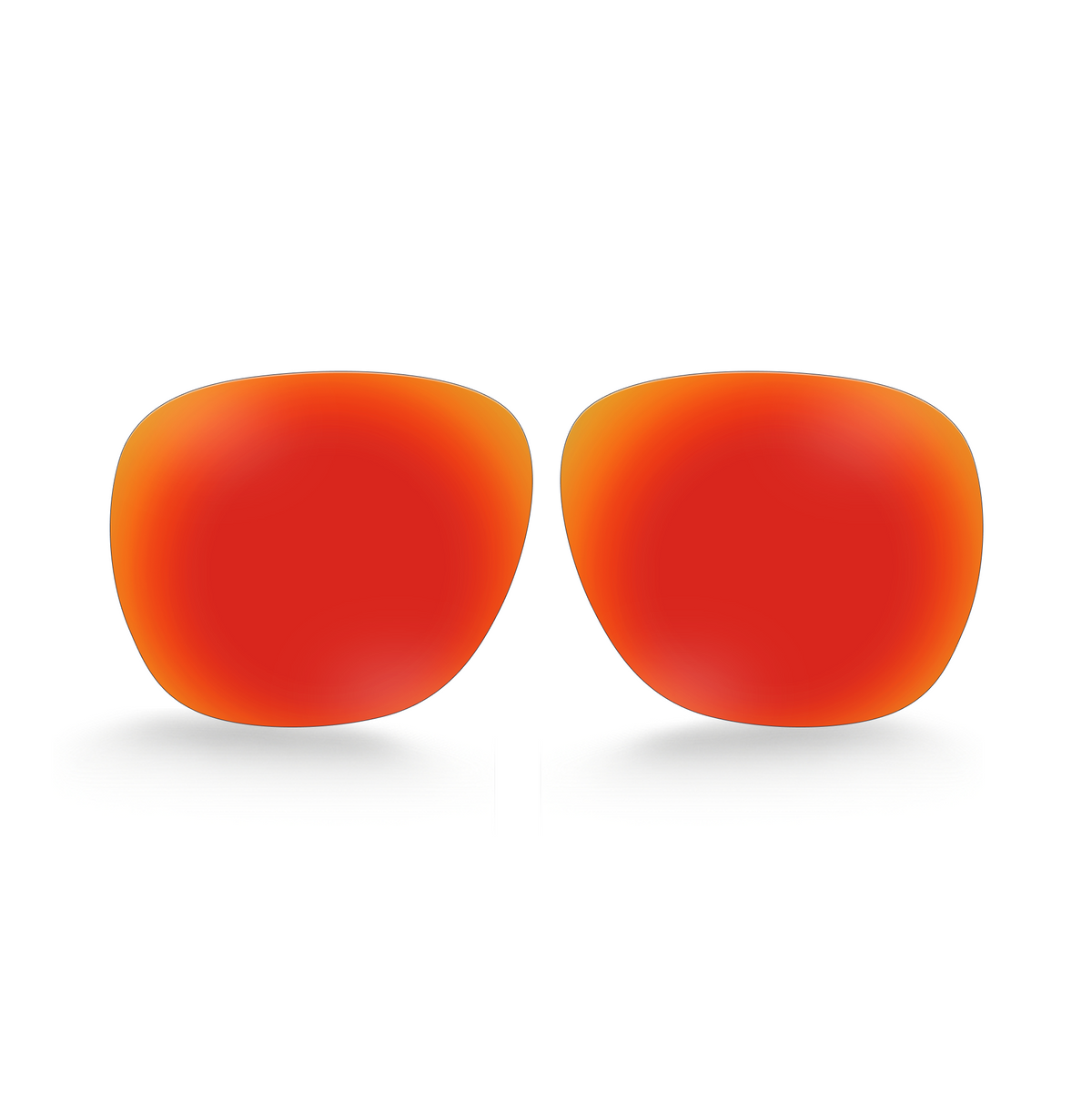 Ray-Ban Clubmaster RB3016F 55mm Replacement Lenses by FunReplace